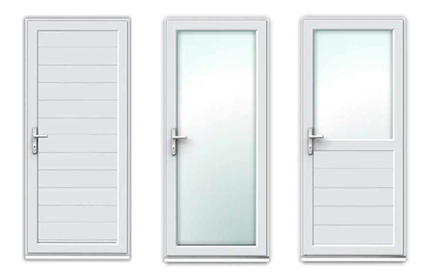 تفاوت‌های بین درب سرویس PVC و UPVC و نحوه انتخاب مناسب‌ترین نوع