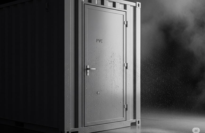 درب کانکس PVC؛ مقاوم در برابر رطوبت و حرارت