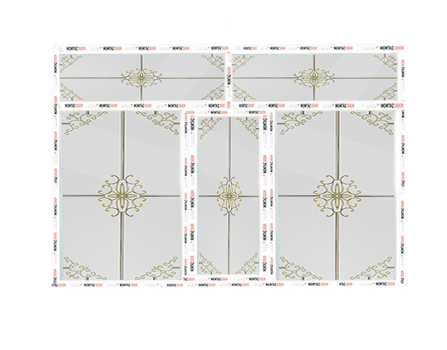 پنجره بازشو UPVC - کتیبه سفارشی  200 * 200
